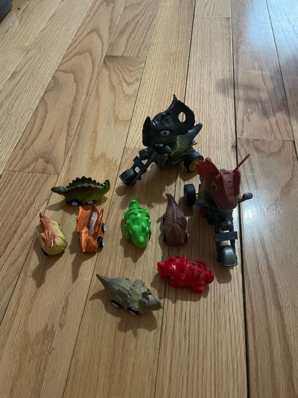 Dinosaur Pull-Back Toy Cars lot